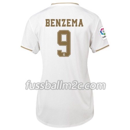 Fußballtrikots Real Madrid Karim Benzema 9 Frauens Heim Trikotsatz 2019-2020 Fußballtrikots Real Madrid Karim Benzema 9 Frauens Heim Trikotsatz 2019-2020